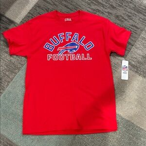 NFL Red Buffalo Football Short Sleeve Tee